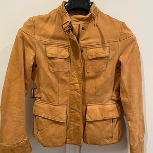 Banana Republic supple soft leather jacket.